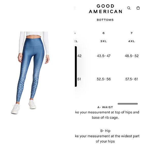 Good American | Tonal Ombre Leggings - Picture 2 of 2